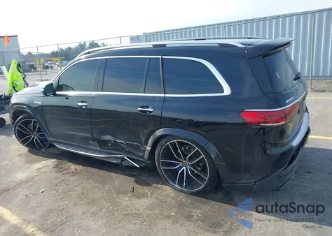 2021 Mercedes-Benz Gls 580 4Matic из США, поврежденный, VIN 4JGFF8GE4MA402723